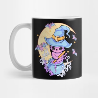 Kawaii pastel Goth Witchy Cat Creepy Mug